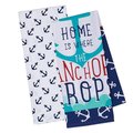 Design Imports Anchors Printed Dishtowel Set CAMZ10734